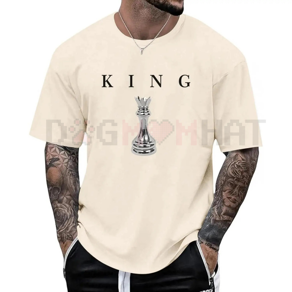 Men's Chess Shirt Graphic Tee – Designer Printed Urban Streetwear T-Shirt