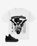 Camiseta oversized estampada de estilo urbano G West para hombre